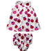 A White Dress Sets from Jacadi in size 6-12M for girl. (Back View)