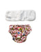 A Pink Cloth Diapers from Shears in size O/S for girl. (Back View)