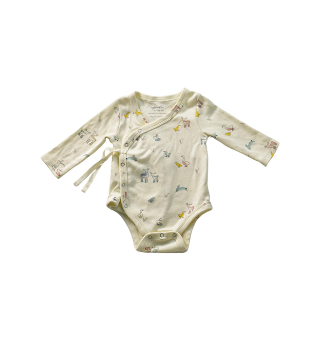 A White Long Sleeve Bodysuits from Pehr in size 0-3M for girl. 