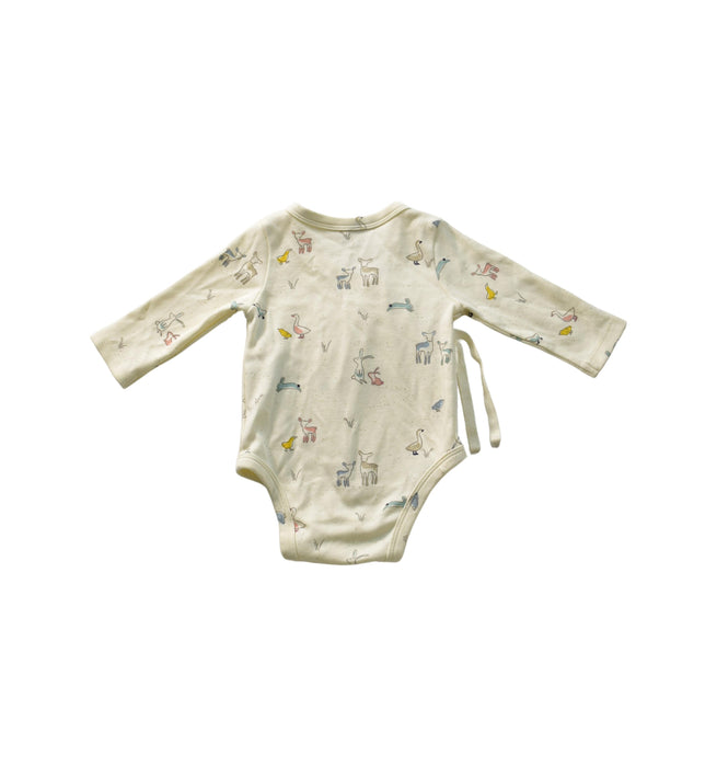 A White Long Sleeve Bodysuits from Pehr in size 0-3M for girl. 