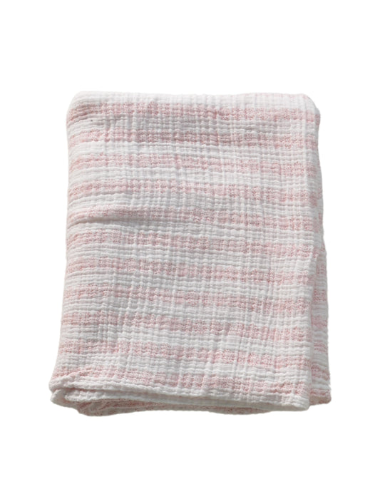 A Pink Swaddles from Aden & Anais in size O/S for girl. (Front View)