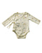 A White Long Sleeve Bodysuits from Pehr in size 0-3M for girl. (Front View)