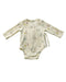 A White Long Sleeve Bodysuits from Pehr in size 0-3M for girl. (Back View)