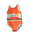 A Orange Swimsuits from Goldie + Ace in size 3-6M for girl. (Front View)