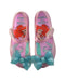A Pink Flats from Mini Melissa Disney in size 5T for girl. (Back View)