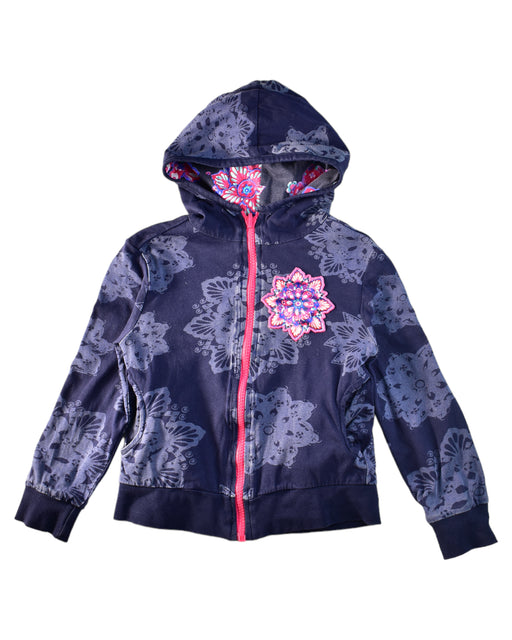 A Black Lightweight Jackets from Desigual in size 3T for girl. (Front View)