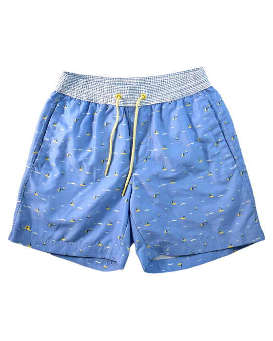 A Blue Shorts from Chateau de Sable in size 8Y for boy. (Front View)