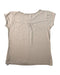 A Grey Short Sleeve T Shirts from Chateau de Sable in size 8Y for girl. (Back View)