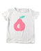 A White Short Sleeve T Shirts from Seed in size 6-12M for girl. (Front View)