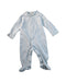 A Blue Long Sleeve Jumpsuits from Kissy Kissy in size Newborn for girl. (Front View)