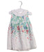 A White Sleeveless Dresses from Mayoral in size 6-12M for girl. (Front View)