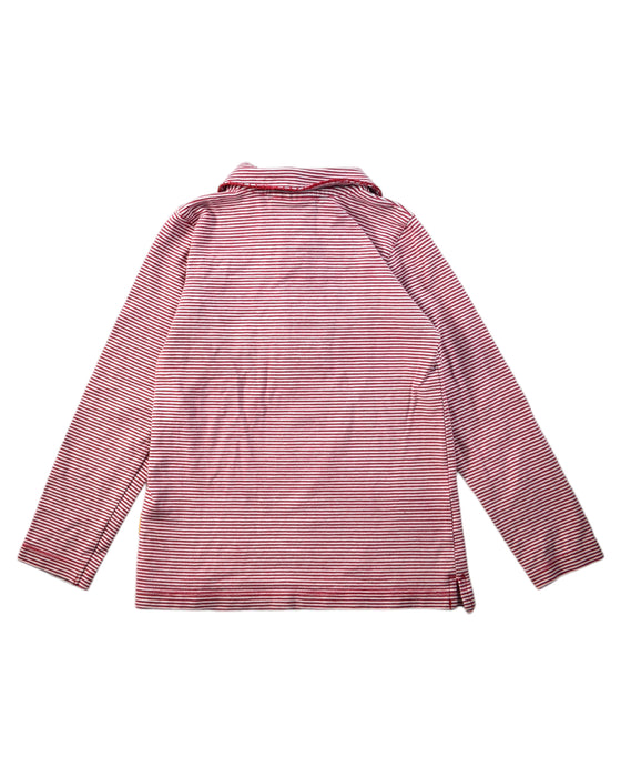 A Red Long Sleeve Tops from Steiff in size 5T for neutral. (Back View)