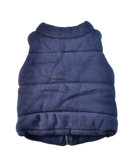 A Navy Outerwear Vests from Seed in size M for neutral. (Back View)