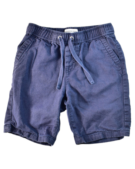 A Navy Shorts from Country Road in size 6T for boy. (Front View)