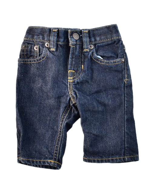 A Blue Jeans from Polo Ralph Lauren in size 0-3M for neutral. (Front View)