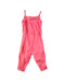 A Pink Sleeveless Jumpsuits from Chateau de Sable in size 3-6M for girl. (Back View)