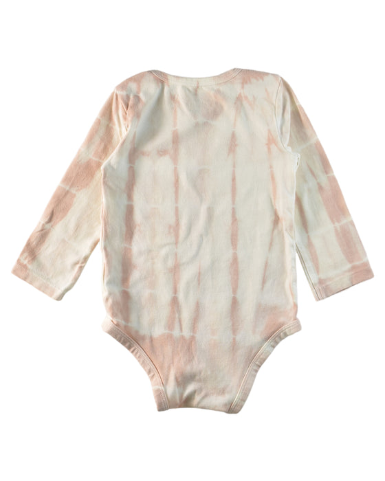 A Pink Long Sleeve Bodysuits from Pehr in size 12-18M for girl. (Back View)