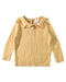 A Yellow Long Sleeve Tops from Seed in size 3-6M for girl. (Front View)
