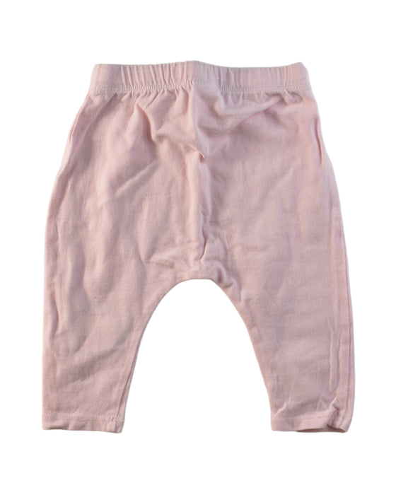 A Pink Leggings from Seed in size 3-6M for girl. (Back View)