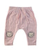 A Pink Leggings from Seed in size 3-6M for girl. (Front View)