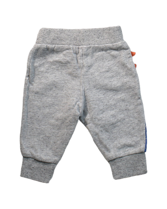 A Blue Sweatpants from Seed in size 0-3M for boy. (Back View)