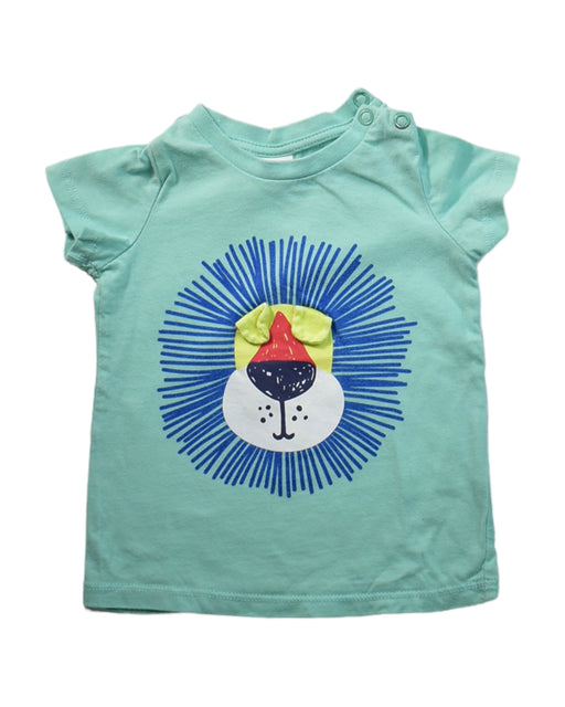 A Green Short Sleeve T Shirts from Seed in size 0-3M for neutral. (Front View)