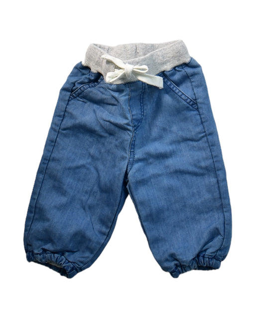 A Blue Casual Pants from Seed in size 0-3M for boy. (Front View)