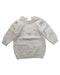 A Grey Knit Sweaters from Seed in size 0-3M for neutral. (Front View)