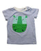 A Blue Short Sleeve T Shirts from Seed in size 0-3M for boy. (Front View)
