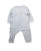 A Grey Onesies from Mori in size 18-24M for neutral. (Back View)