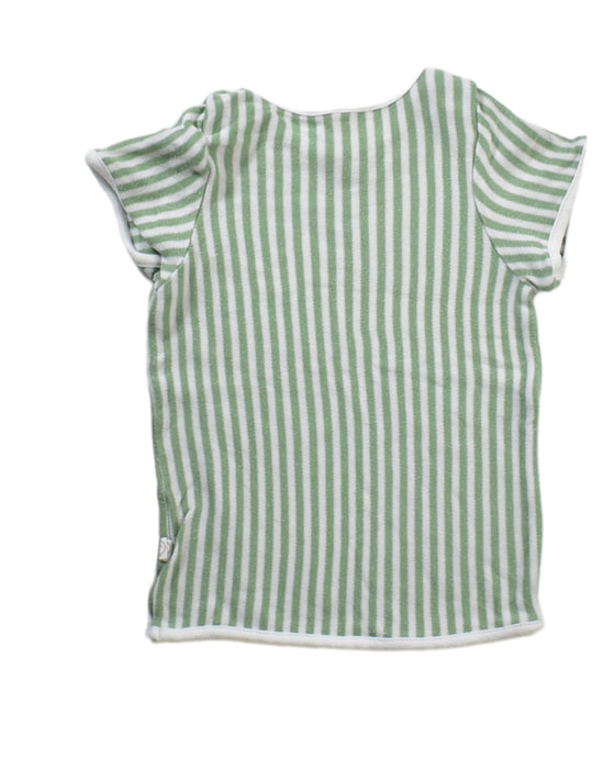 A Green Short Sleeve T Shirts from Mori in size 3-6M for neutral. (Back View)