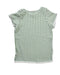 A Green Short Sleeve T Shirts from Mori in size 3-6M for neutral. (Back View)