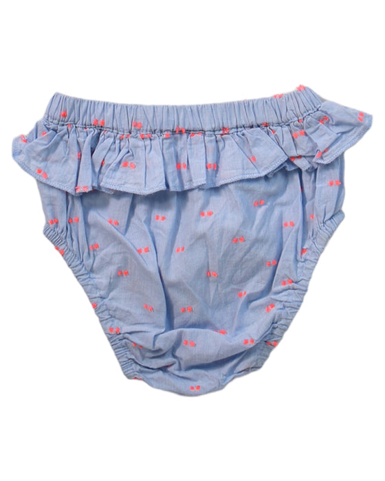 A Blue Bloomers from Seed in size 3-6M for girl. (Back View)