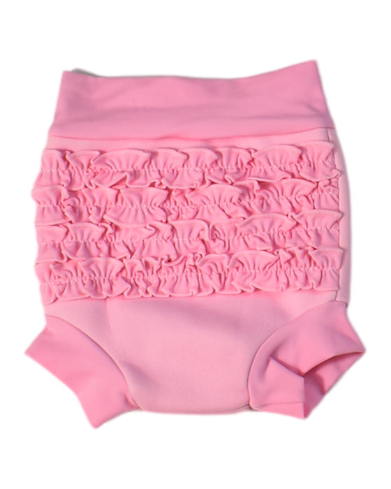 A Pink Swim Diapers from Splash About in size S for girl. (Back View)