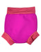 A Pink Swim Diapers from Splash About in size S for girl. (Back View)