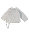 A White Long Sleeve Tops from Bébé by Minihaha in size 0-3M for girl. (Back View)