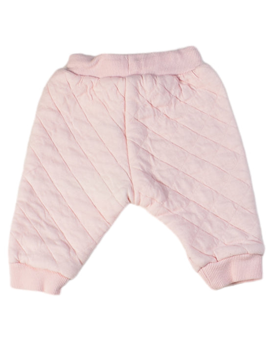 A Pink Sweatpants from Seed in size Newborn for girl. (Back View)