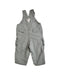 A Grey Long Overalls from Retykle in size 6-12M for neutral. (Back View)