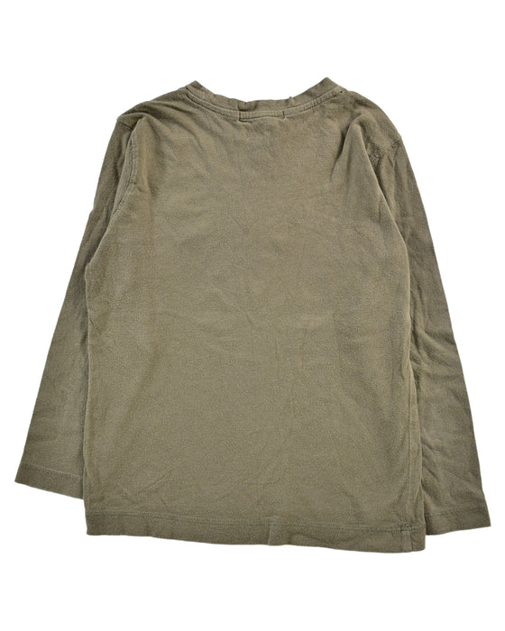 A Green Long Sleeve Tops from Bonpoint in size 3T for boy. (Back View)