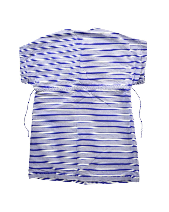 A Blue Short Sleeve Dresses from In Good Company in size 5T for girl. (Back View)