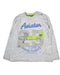 A Grey Long Sleeve Tops from Chicco in size 12-18M for boy. (Front View)