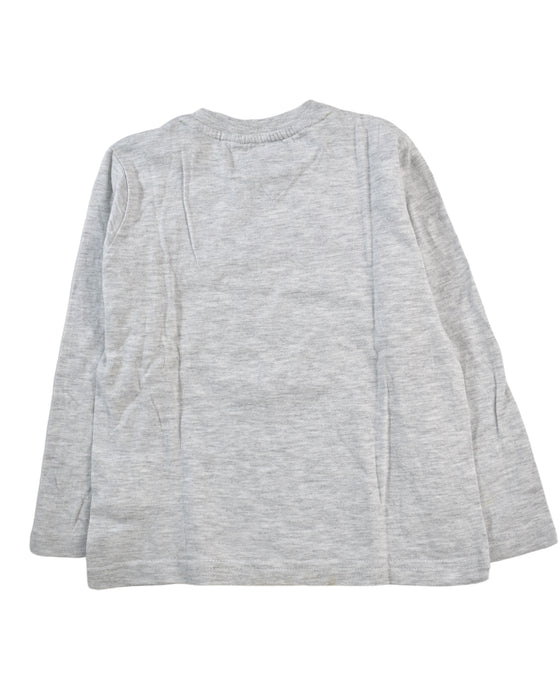 A Grey Long Sleeve Tops from Chicco in size 12-18M for boy. (Back View)