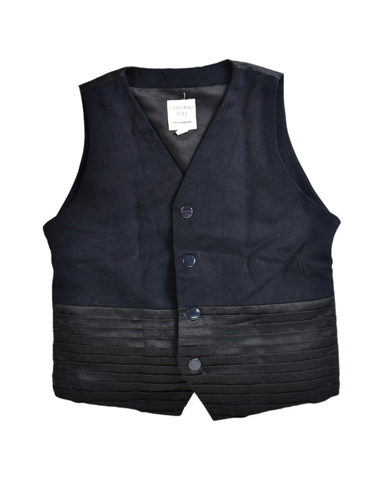 A Black Sleeveless Tops from Carrément Beau in size 3T for boy. (Front View)