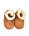 A Brown Winter Boots from Bearpaw in size 12-18M for neutral. (Back View)