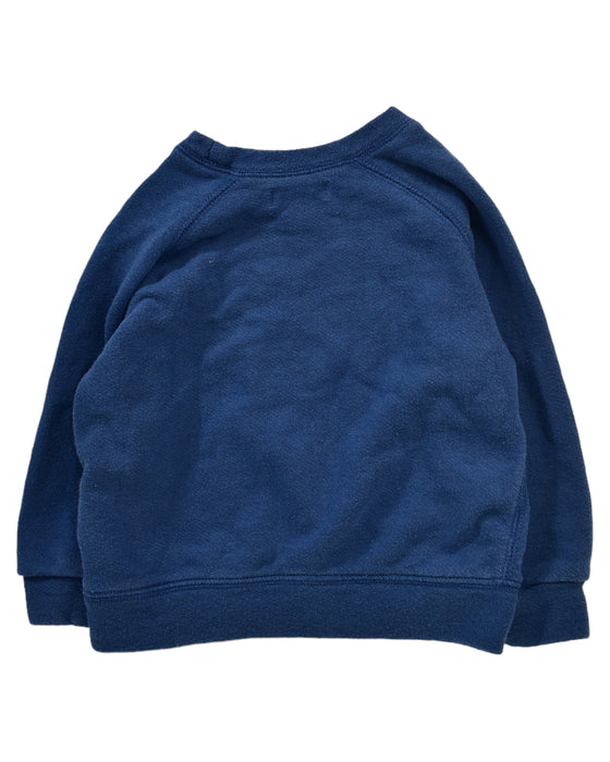A Blue Crewneck Sweatshirts from Ralph Lauren in size 12-18M for neutral. (Back View)