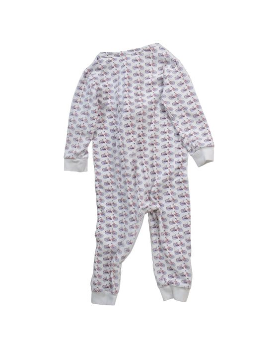 A White Long Sleeve Jumpsuits from Lila and Hayes in size 12-18M for boy. (Back View)