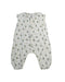 A White Sleeveless Rompers from Petit Bateau in size 6-12M for girl. (Front View)