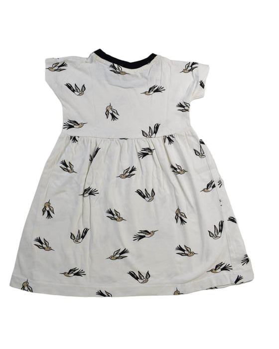 A White Short Sleeve Dresses from Turtle Dove London in size 6-12M for girl. (Back View)