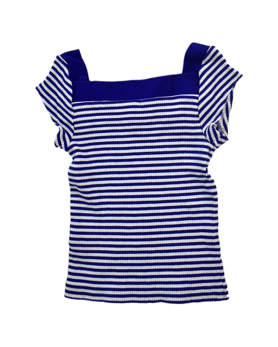 A Blue Short Sleeve Tops from Polo Ralph Lauren in size 3T for girl. (Back View)