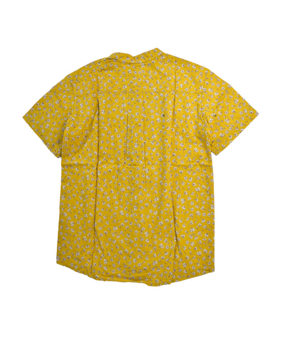 A Yellow Short Sleeve Tops from Sea Apple in size 8Y for boy. (Back View)